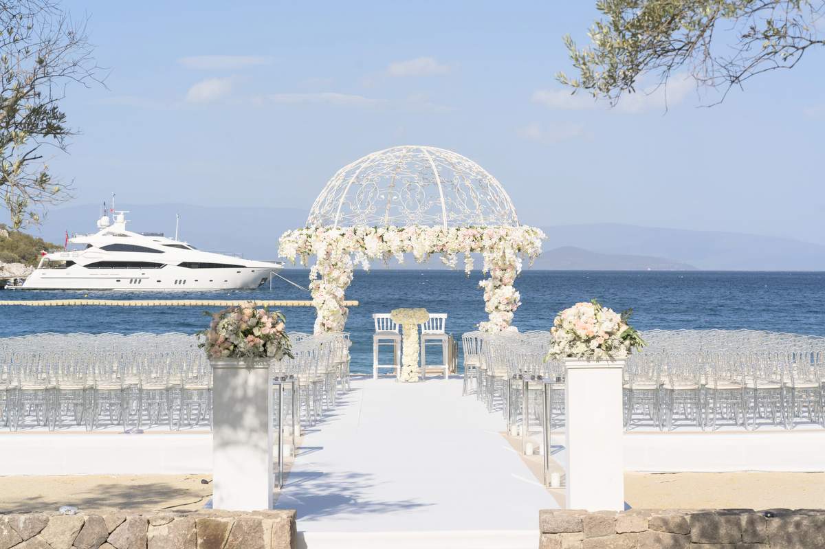 Masalsı düğünlerin adresi Mandarin Oriental, Bodrum